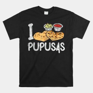 Camiseta I love Pupusas